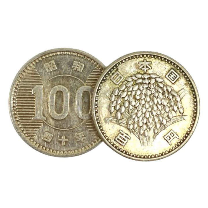稲穂100円銀貨