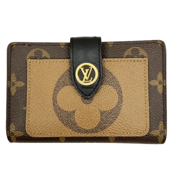 【Louis Vuitton/ルイヴィトン】モノグラムリバース ポルトフォイユジュリエット M69432 コンパクト財布