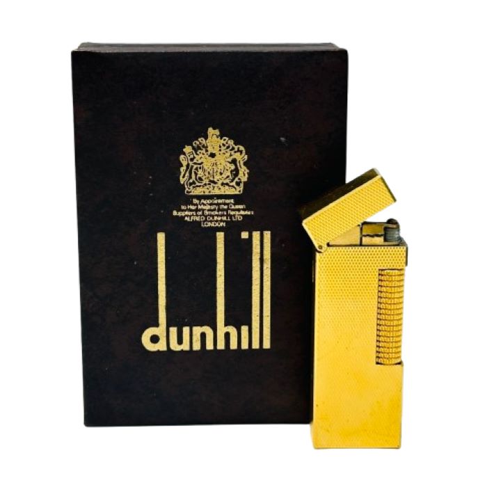 【dunhill/ダンヒル】ガスライター ゴールド