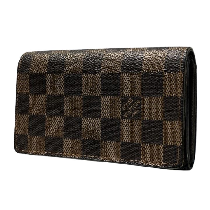 【LOUIS VUITTON/ルイヴィトン】ダミエ ポルトフォイユトレゾール N61736 財布