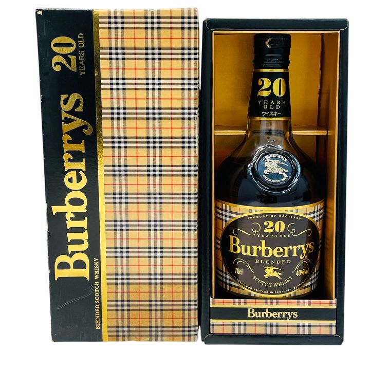 BURBERRYS 20年 スコッチウイスキー