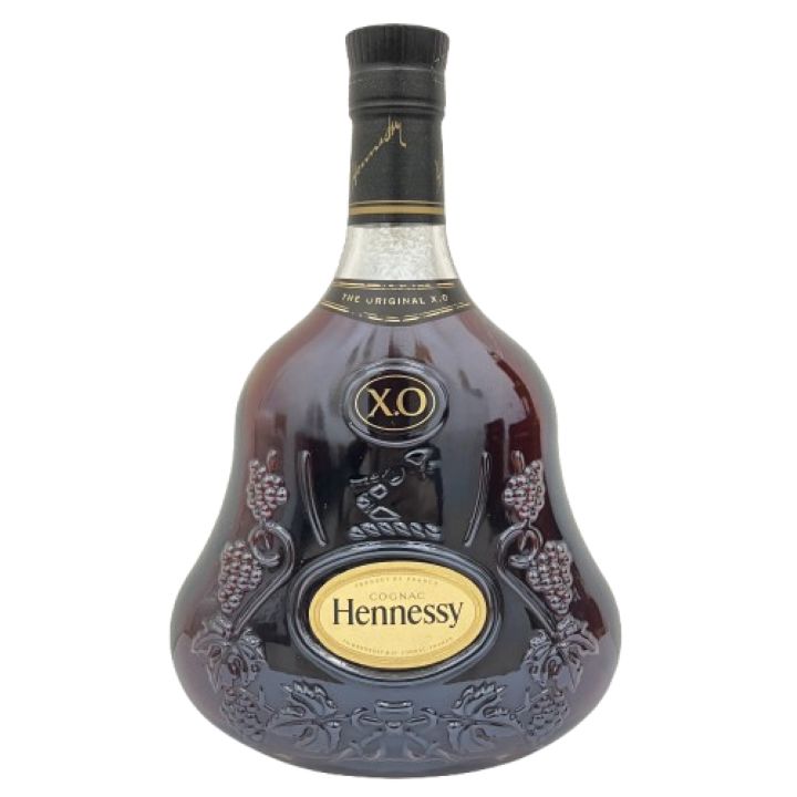 【Hennessy/ヘネシー】XO 黒キャップ クリアボトル ブランデー 700ml