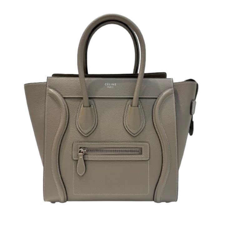 【CELINE/セリーヌ】レザー ラゲージ ハンドバッグ