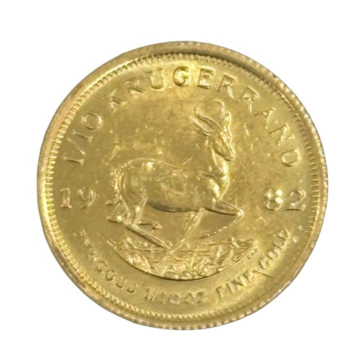K22 クルーガーランド金貨 1/10oz