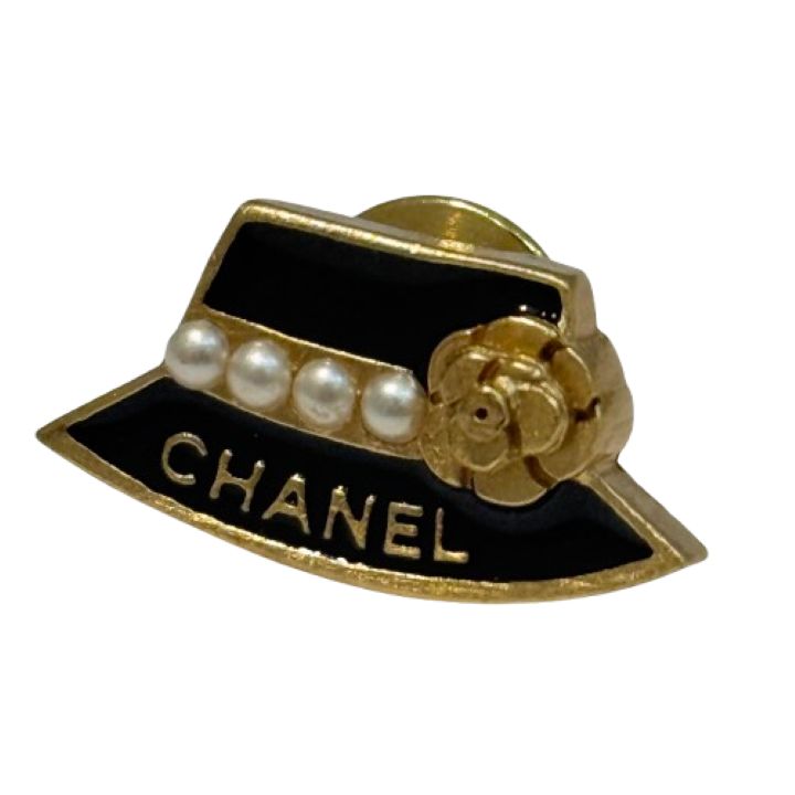 【CHANEL/シャネル】ピンブローチ ハット