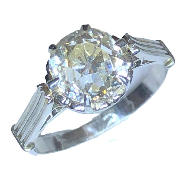 【ダイヤモンド】Pt950 リング D1.0ct