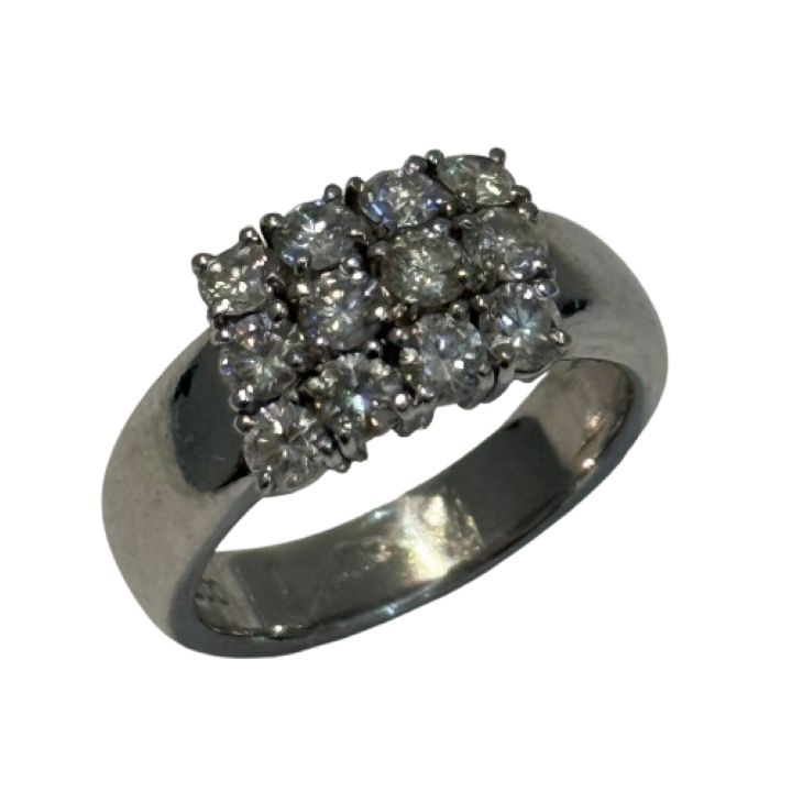 Pt900 リング MD1.00ct