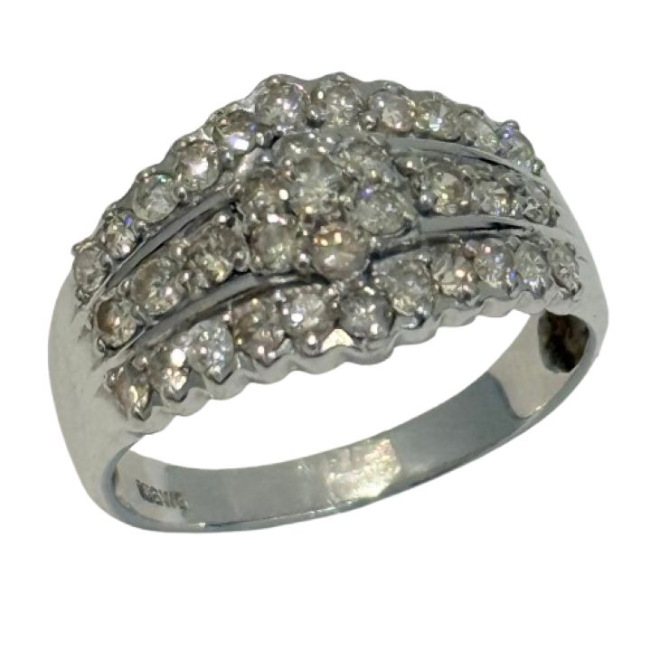 Pt900 リング MD1.00ct