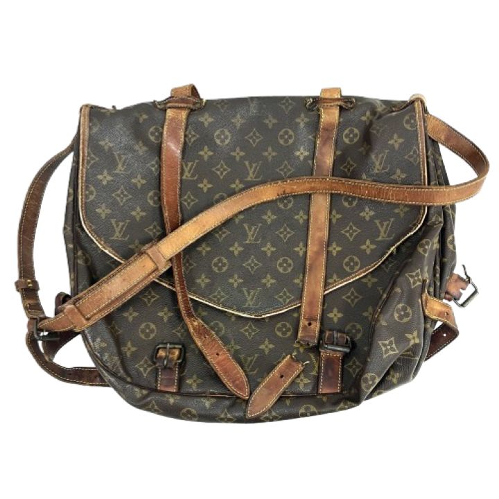 【LOUIS VUITTON/ルイヴィトン】モノグラム ソミュール43 M42252 ショルダーバッグ ボロボロ