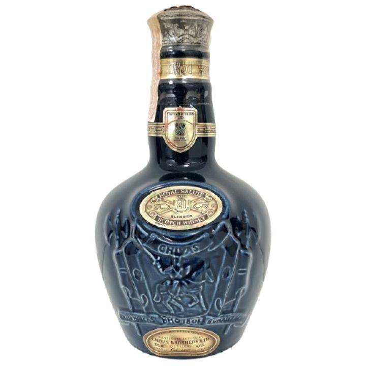 【ROYAL SALUTE/ロイヤルサルート】21年 青陶器 スコッチウイスキー 375ml