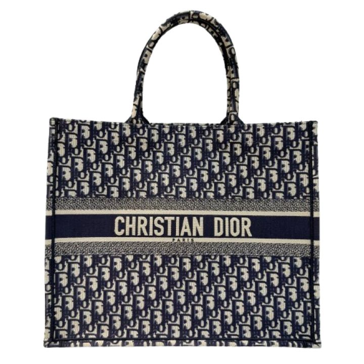 【Christian Dior/クリスチャンディオール】トロッター ブックトートバッグ