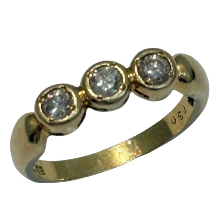 K18 リング MD0.3ct