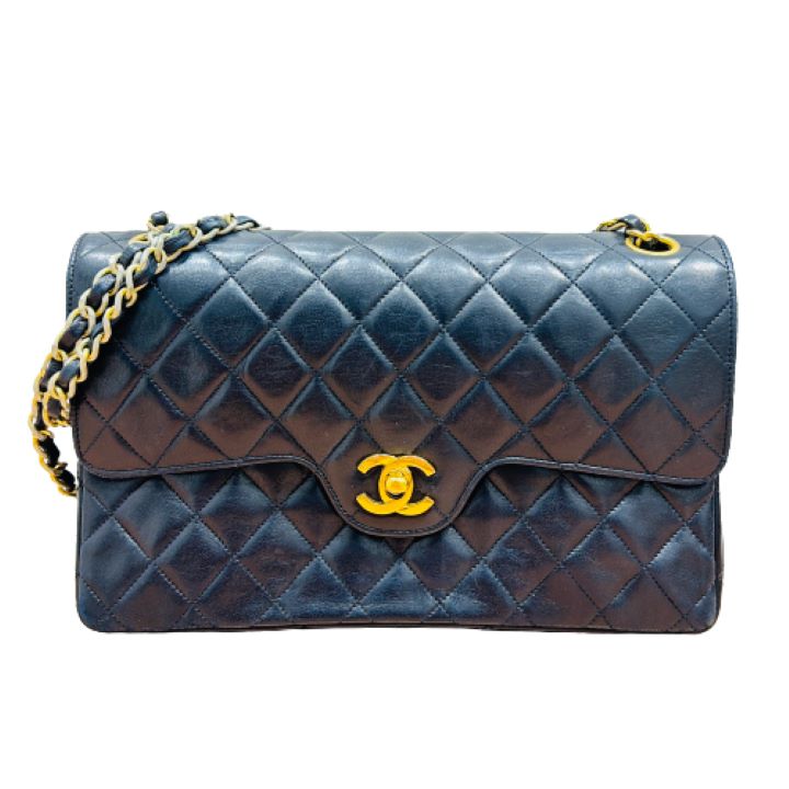 【CHANEL/シャネル】マトラッセ ラムスキン チェーンショルダーバッグ