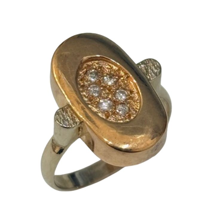 K18 リング MD0.15ct