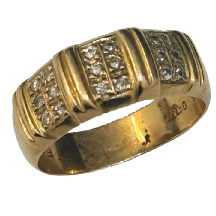 K18 リング MD0.2ct